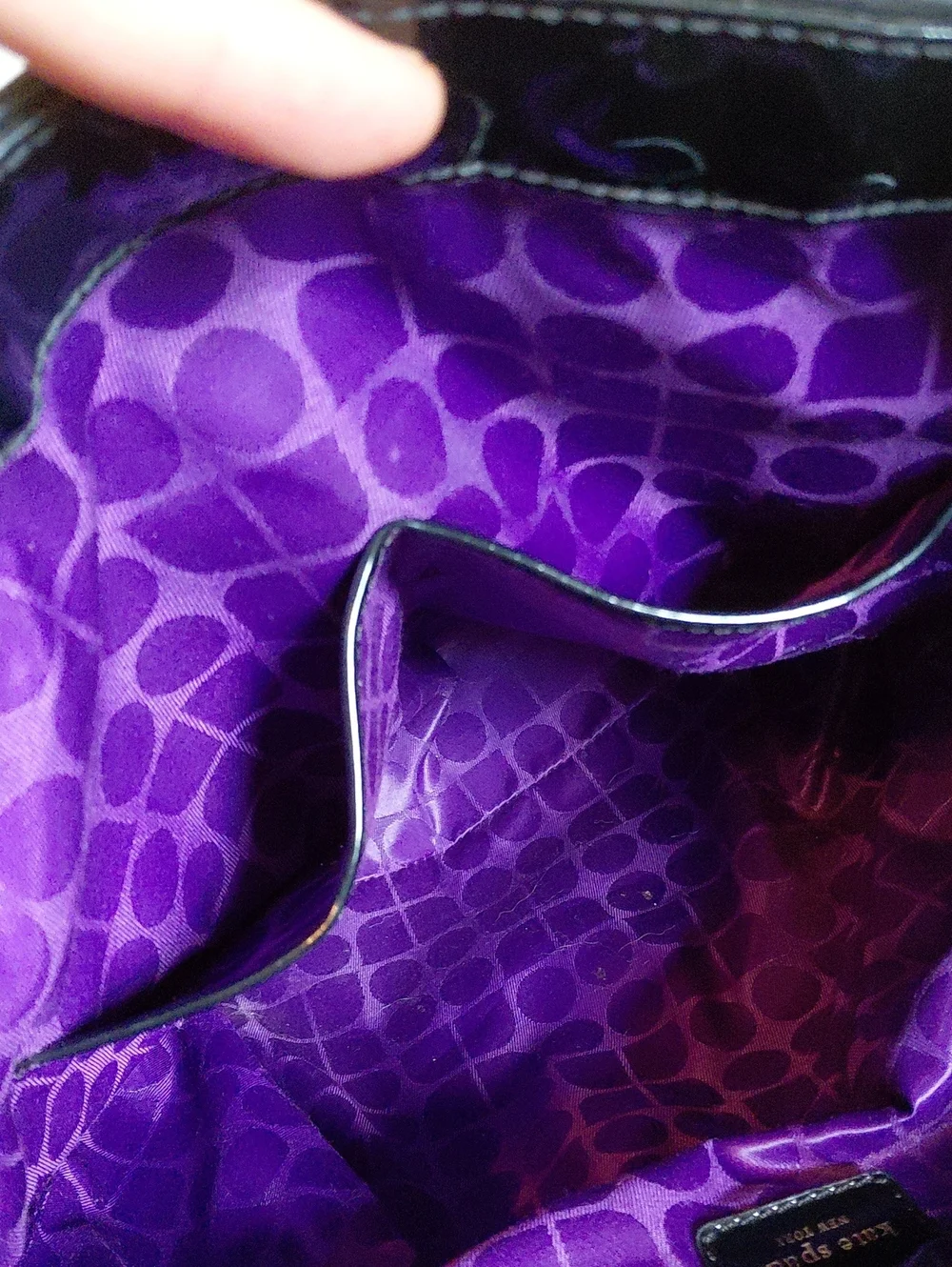kate spade Patent Big Apple Tote Bon Shopper